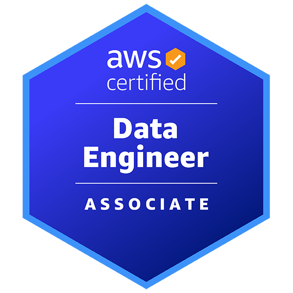AWS Certified Data Engineer Associate badge